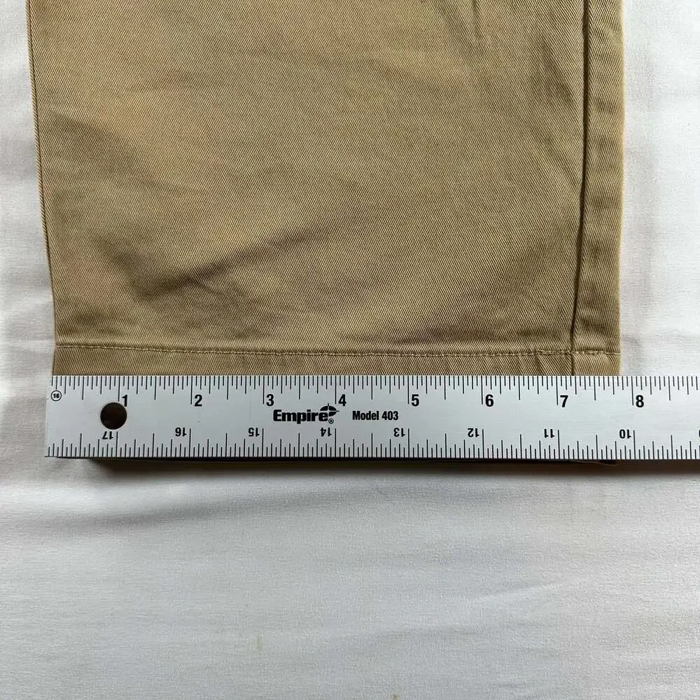 Banana Republic Slim Fit Drawstring Waist Chino Pants Khaki Brown Size XL